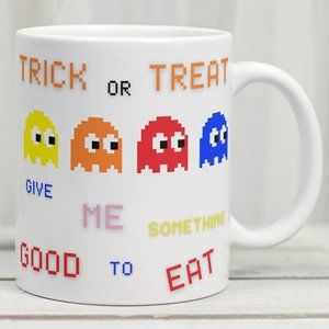 Retro Trick or Treat Ghosts Mug